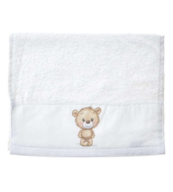 Μπομπονιέρα πετσέτα αρκουδάκι.
